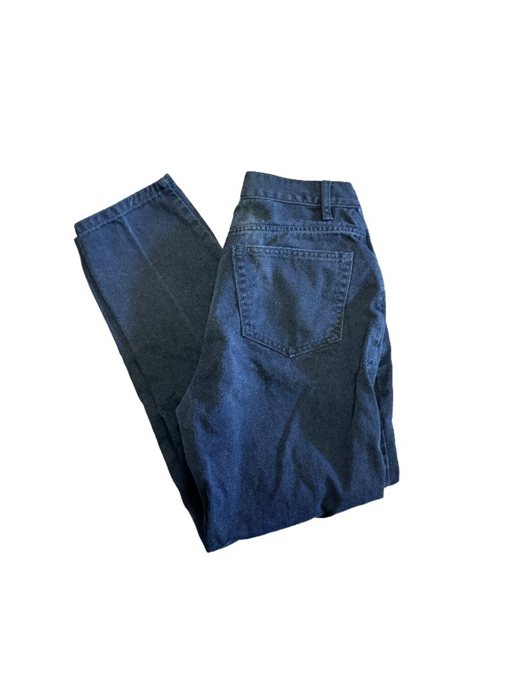 Basic Equipment Jeans Vintage High Rise Mom Jeans Black 100% Cotton Size 8 Short